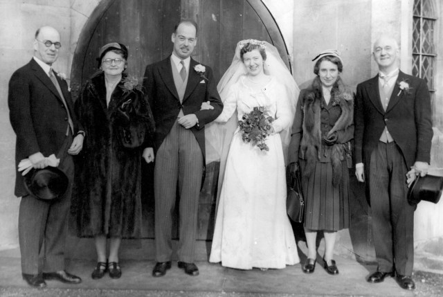Moser - Dixon Wedding 1955