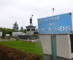 Mont St Quentin monument. Photo: S Shipard
