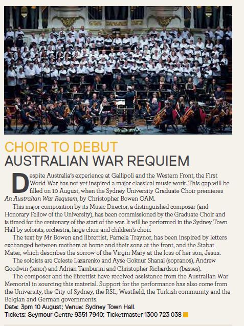 Sydney Alumni Magazine - SAM - July 2014