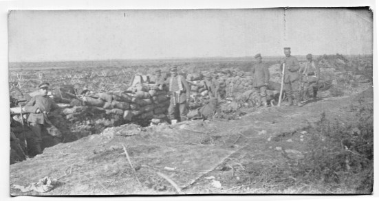 Photo from the Eastern Front taken by August Schmidt
