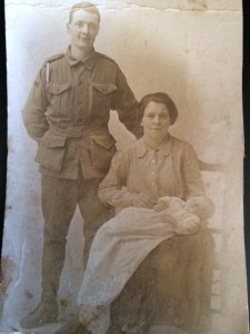 Walter and Mary Eastment with their son Walter