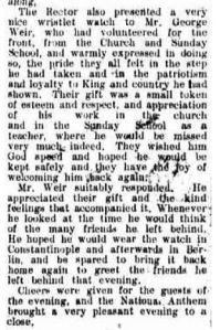 From the Kiama Independent and Shoalhaven Advertiser Wednesday 11 August 1915